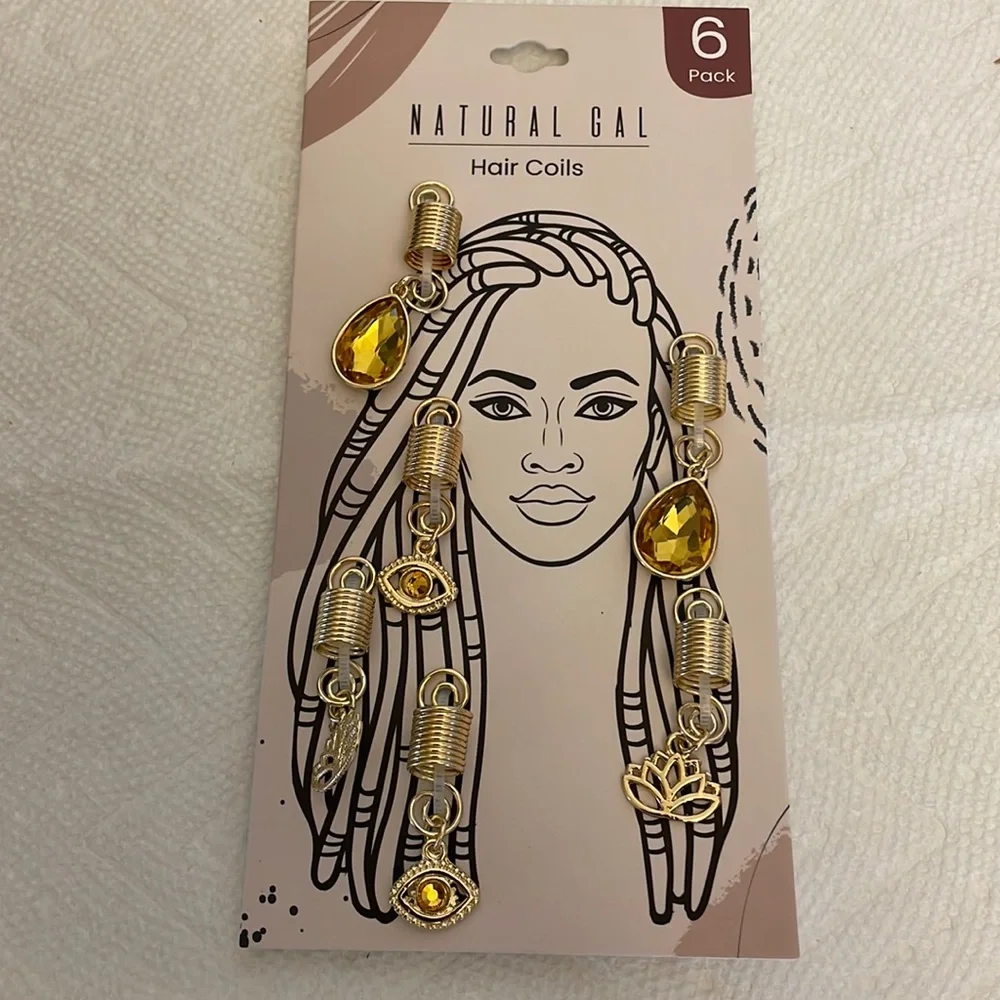 NWT Hair Coils set of 6.